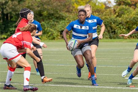 RSEQ Rugby Fem - U. de Montréal (70) vs (3) McGill - Reel A1 - 1er mi-temps