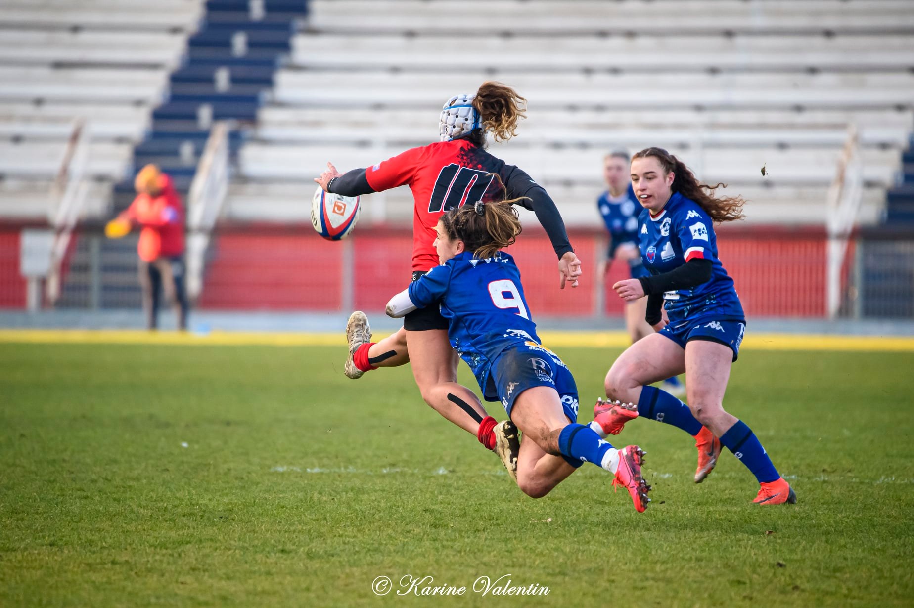 Florine THIRON -  FC Grenoble Rugby - AC Bobigny 93 Rugby - Rugby -  (#GrenobleVsBobigny2021Dec) Photo by: Karine Valentin | Siuxy Sports 2021-12-21