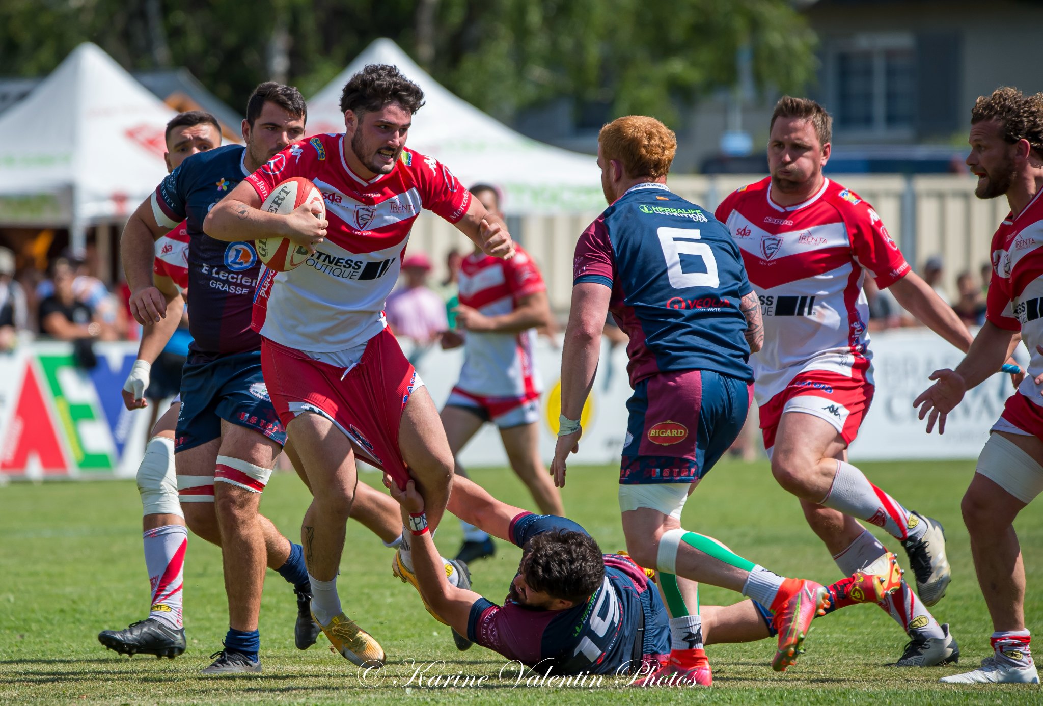  Stade Olympique Voironnais - Rugby Olympique de Grasse - Rugby - SOV (16) vs (27) ROG (#SOVvsROG2022) Photo by: Karine Valentin | Siuxy Sports 2022-05-29
