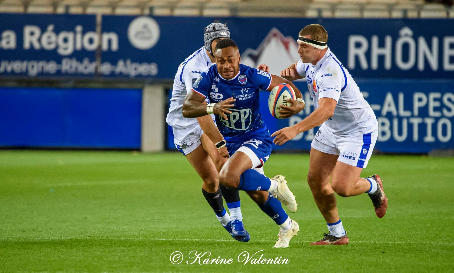 Benito MASILEVU -  FC Grenoble Rugby - US Colomiers - Rugby - Grenoble Vs Colomiers (#FCGvsUSCRoct2021) Photo by: Karine Valentin | Siuxy Sports 2021-10-29