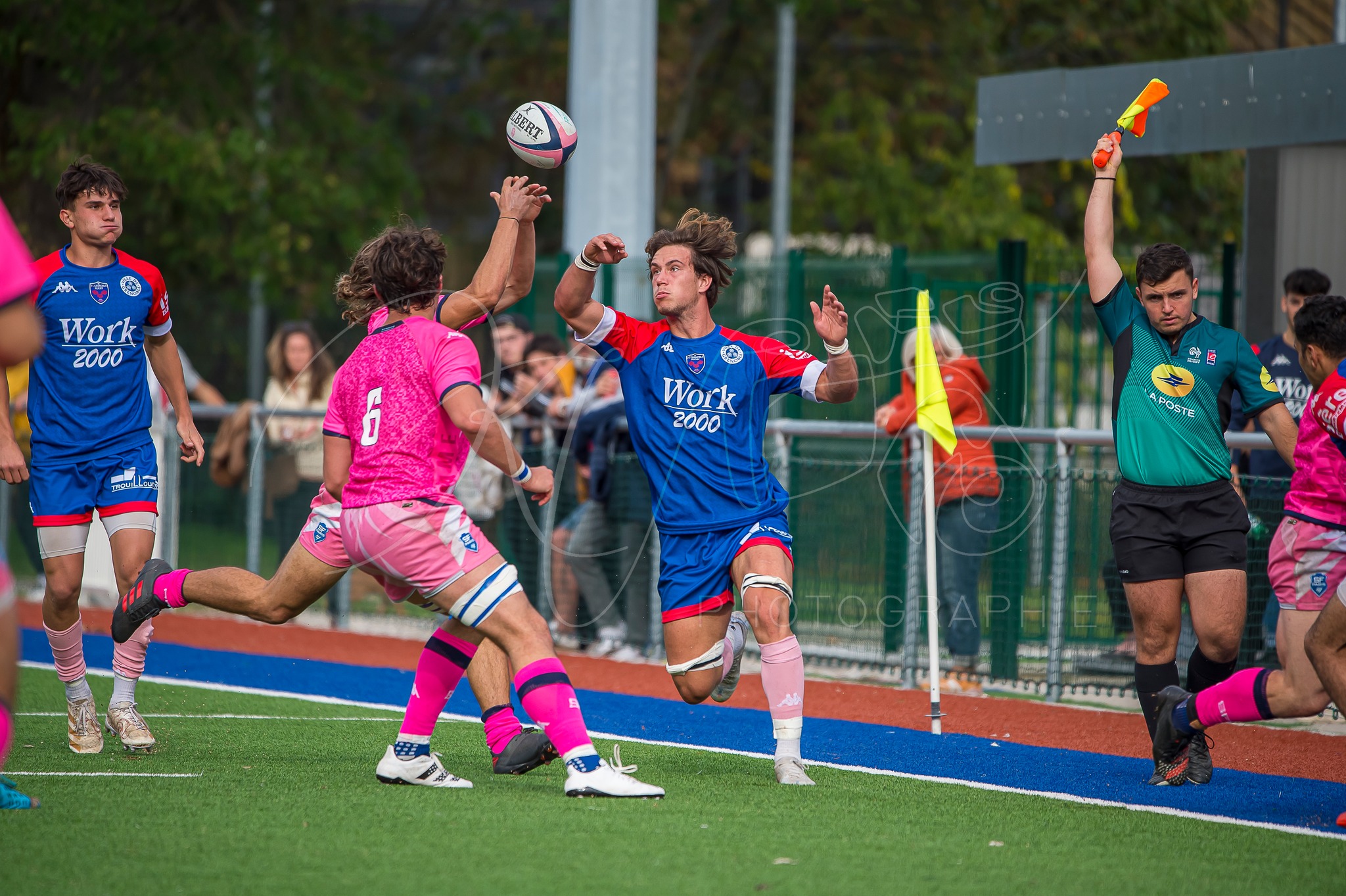  FC Grenoble Rugby - Stade Français - Rugby - Espoirs - FCG (44) vs (17) Stade Français (#FCGSTFespoirs2022) Photo by: Karine Valentin | Siuxy Sports 2022-10-09