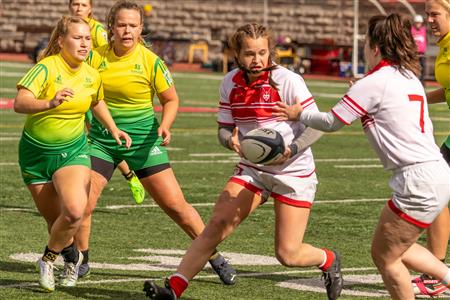 RSEQ - Rugby Fém - McGill U. (7) vs (25) Sherbrooke U. - Reel A1 - 1st half