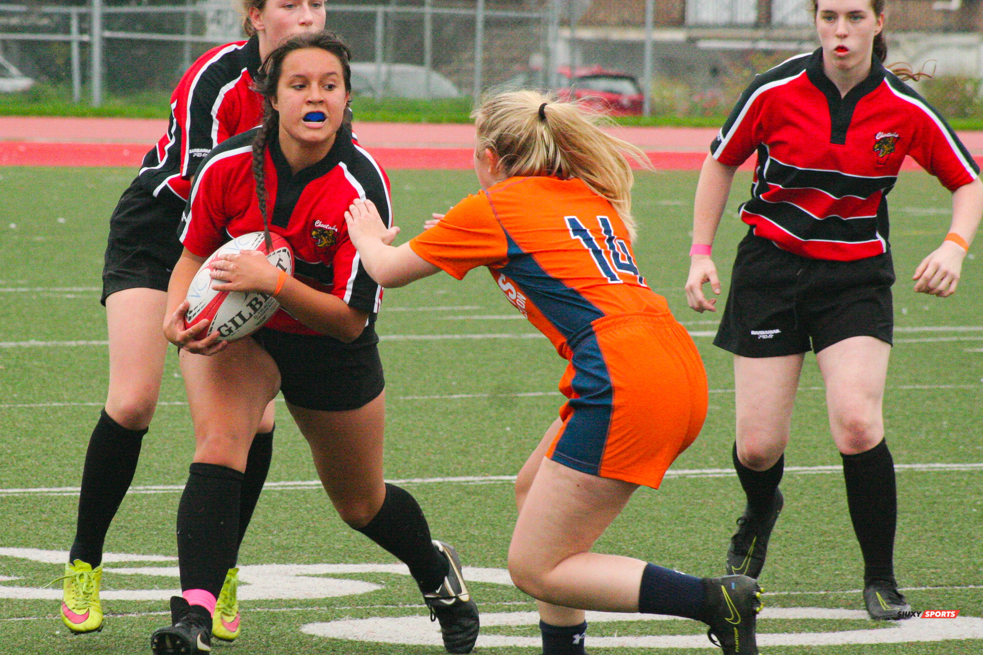 Élisabeth-Maria TURCOTTE -  Cégep André Laurendeau - Cégep Vanier - Rugby -  (#ALvsVanier2021W) Photo by:  | Siuxy Sports 2021-10-10