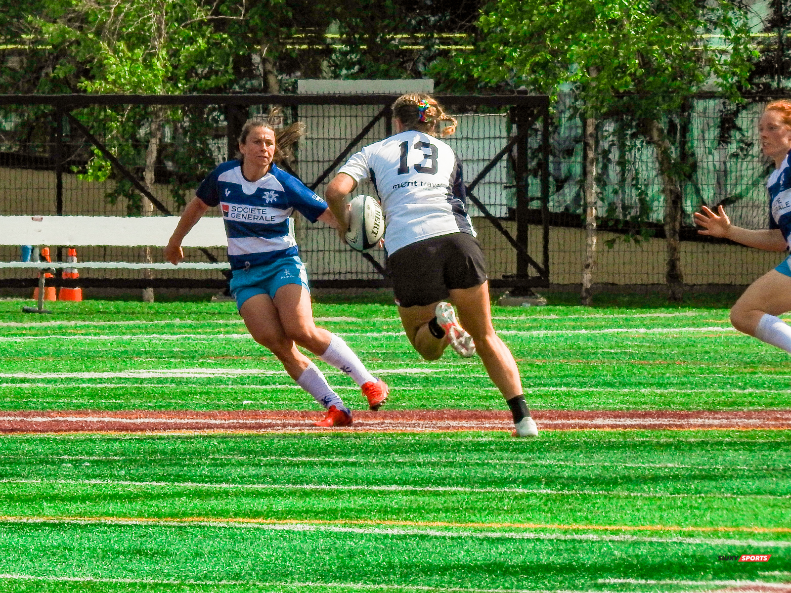 Marie THIBAULT -  Équipe féminine - Rugby Québec - Ontario Blues (w) - Rugby - RUGBY QUÉBEC (96) VS (0) ONTARIO BLUES - RUGBY FÉMININ XV SR - REEL A2 (#RugbyFemQCvON2022ReelA2) Photo by: Emilie Alchourron | Siuxy Sports 2022-07-02