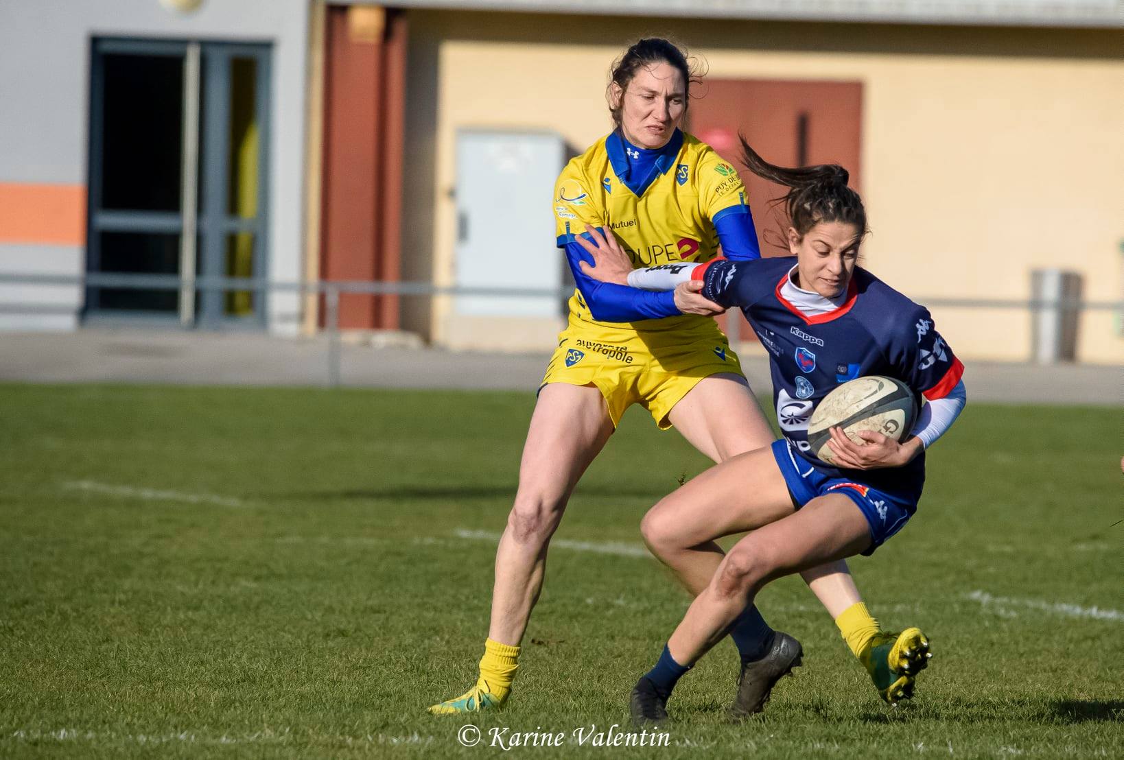  FC Grenoble Rugby - ASM Romagnat rugby féminin - Rugby - FC Grenoble VS ASM Romagnat (#GrenobleVsASMR2021jan) Photo by: Karine Valentin | Siuxy Sports 2021-01-24