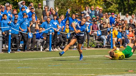 RSEQ RUGBY Fem - U. DE MONTRÉAL (44) vs (14) U. Sherbrooke - Reel A1