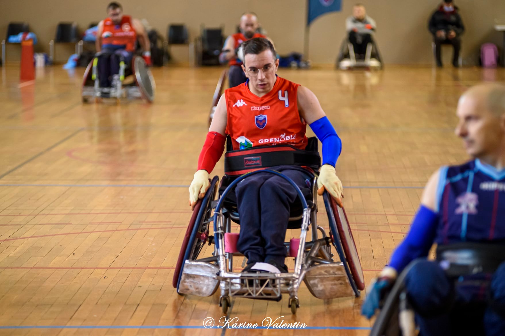  FC Grenoble Rugby - CS Bourgoin-Jallieu - Wheelchair rugby -  (#QuadRugbyGrenBourg2021Nov) Photo by: Karine Valentin | Siuxy Sports 2021-11-20