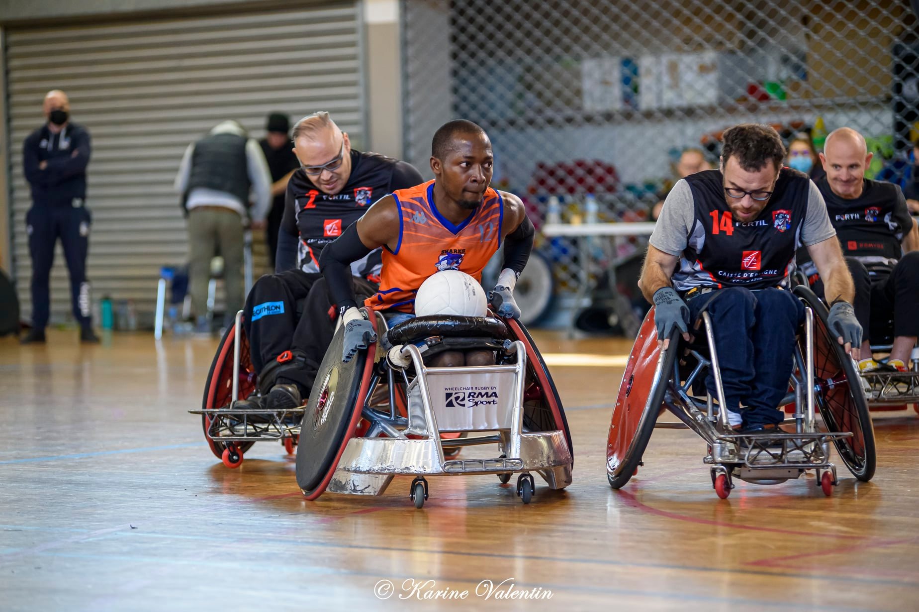  Montpellier Hérault Rugby - RFC Toulon Provence Méditerranée - Wheelchair rugby -  (#QuadRugbyMontpeRFCTPM2021Nov) Photo by: Karine Valentin | Siuxy Sports 2021-11-20
