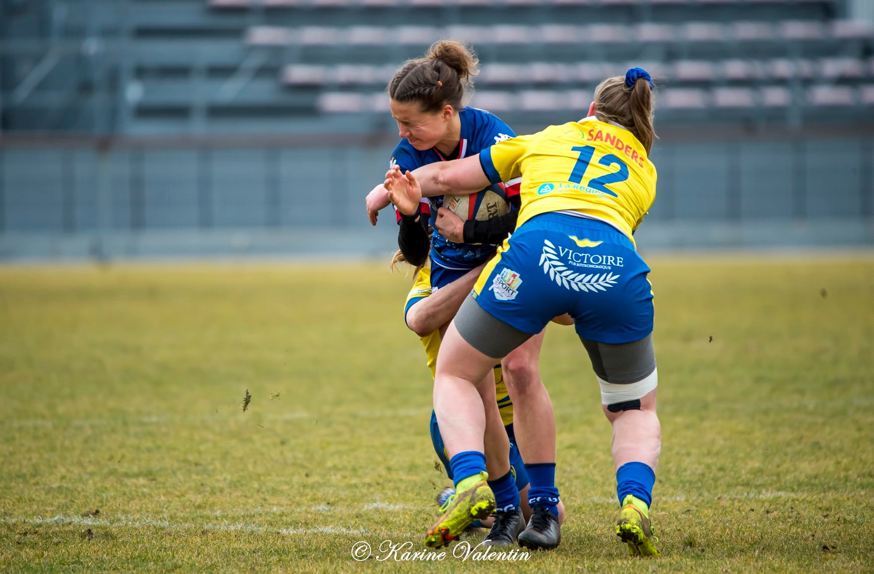  FC Grenoble Rugby - ASM Romagnat rugby féminin - Rugby - Grenoble Amazones vs ASM Romagnat (#FCGVsASMRomagnat2022) Photo by: Karine Valentin | Siuxy Sports 2022-02-06