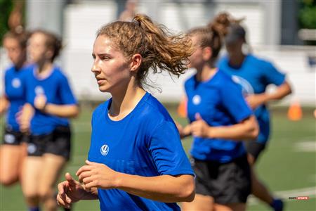 Karine Landry - Rugby - RSEQ Rugby Fém - Univ. de Montréal vs Univ. Laval - Reel B - Prematch - Université de Montréal - Université Laval