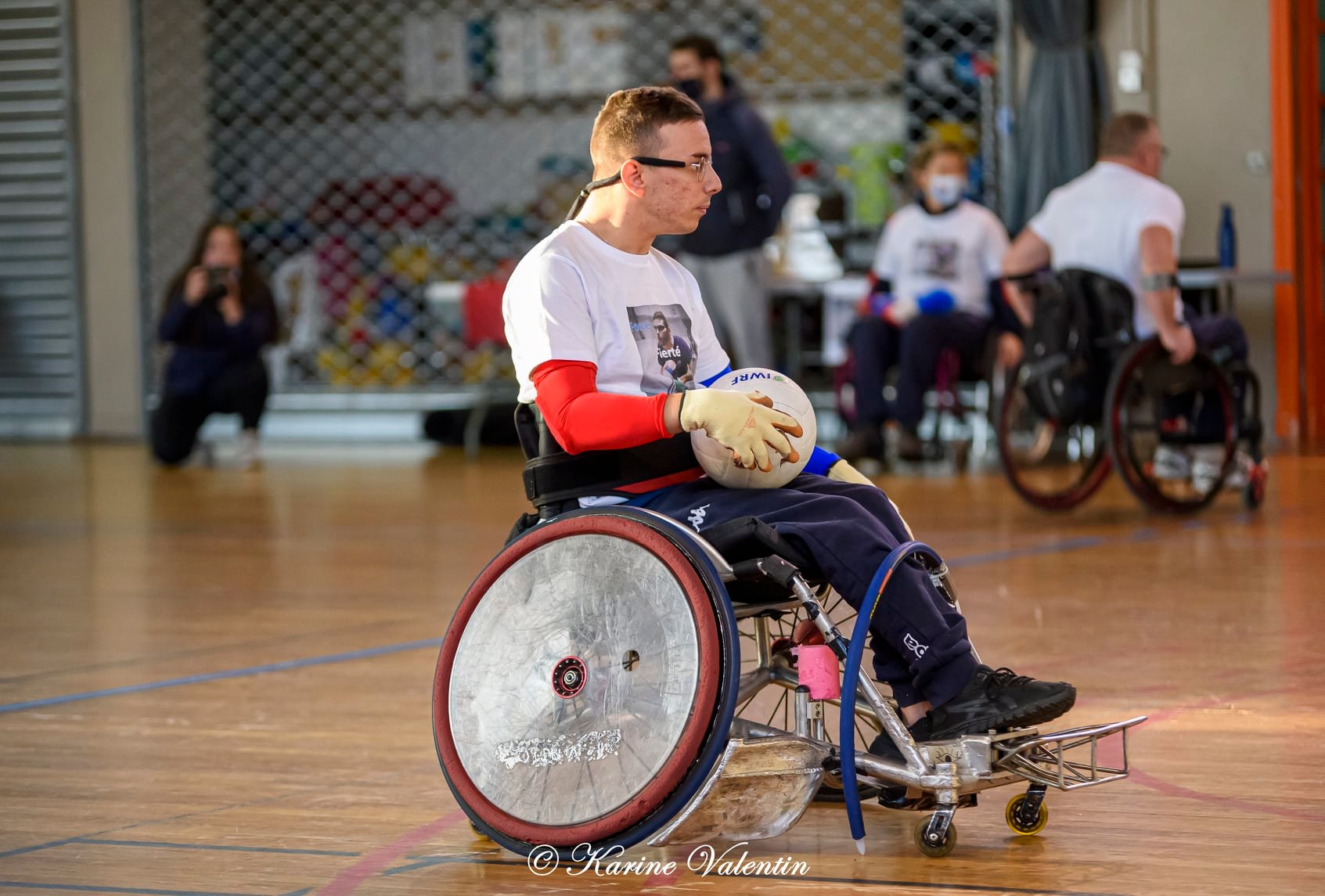  FC Grenoble Rugby -  - Wheelchair rugby -  (#QuadRugbyGrenBourg2021Nov) Photo by: Karine Valentin | Siuxy Sports 2021-11-20
