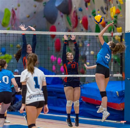 RSEQ - Volleyball C F D2 Sud-Ouest - Tournoi 4 - Sect F - André Laurendeau (2) vs (1) Gérald Godin
