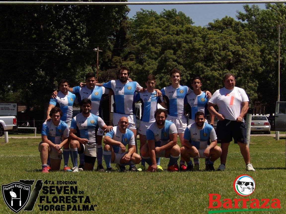 Federico CABALLERO - Fabian GUZMAN - Kevin HEUCHERT - Felix PONIEMAN - Alan SANILLO -  Centro Naval -  - Rugby - Equipo de 2016 - Seven de Floresta () Photo by:  | Siuxy Sports 2016-11-14