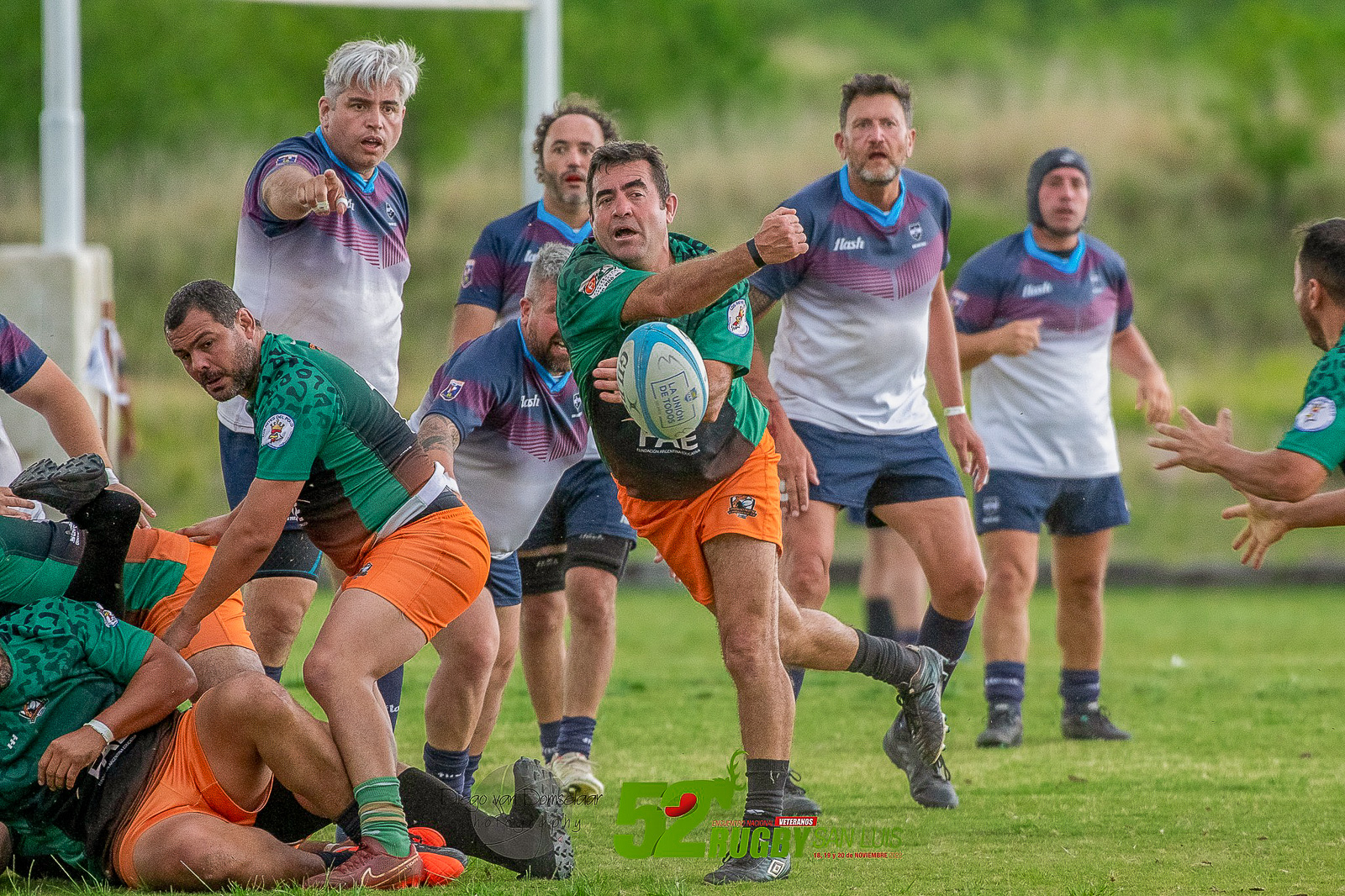 VARBA - Yaguarete - RugbyV - 52 Nacional de Veteranos de Rugby - San Luis - VARBA vs Yaguareté (#52NaVeRugbySL04VarbaYaguarete) Photo by: Diego van Domselaar | Siuxy Sports 2022-11-20