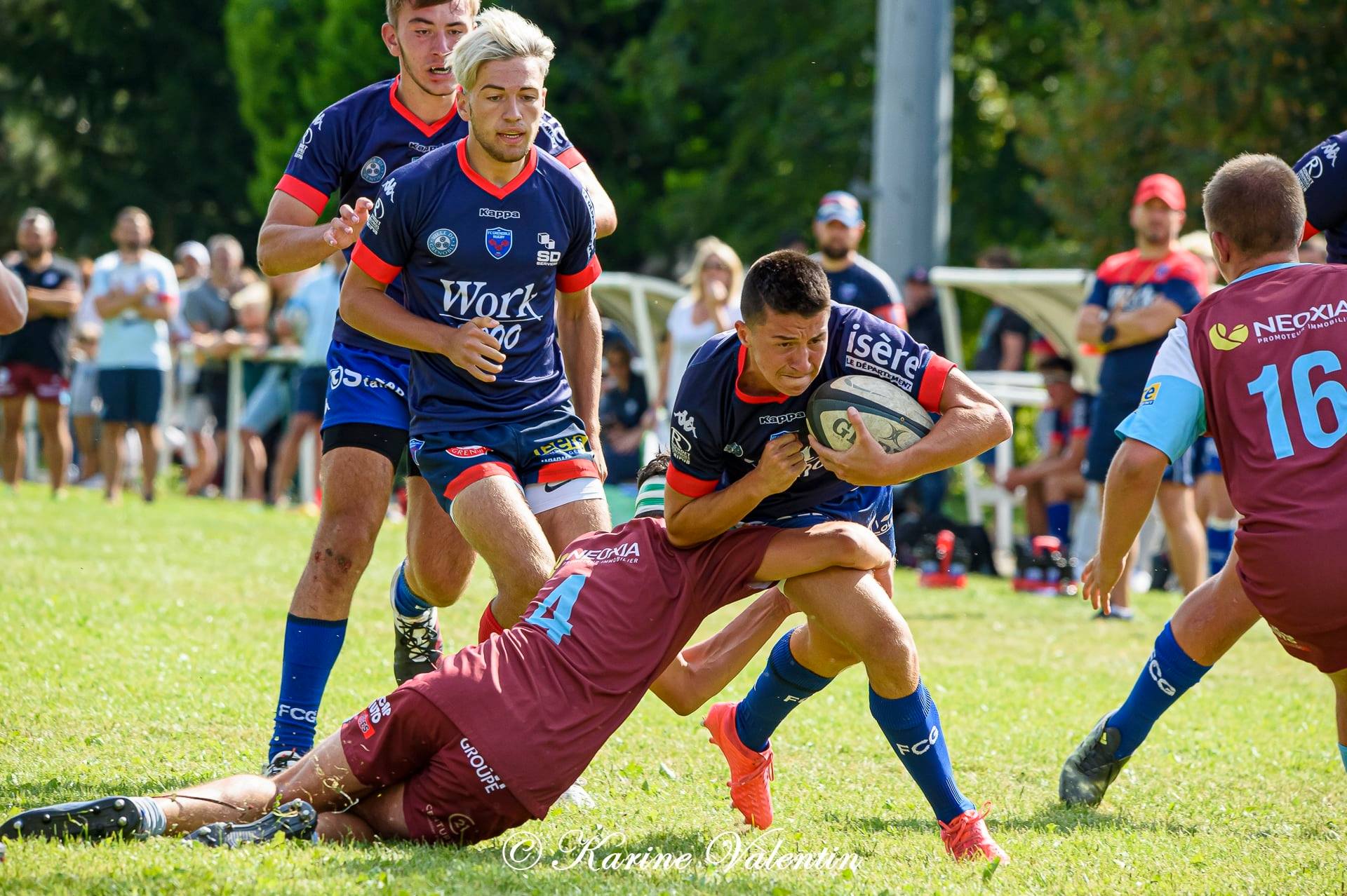  FC Grenoble Rugby - CS Bourgoin-Jallieu - Rugby - Crabos - FC Grenoble vs CS Bourgoin-Jallieu (#CrabosFCGvCSBJ2021aou) Photo by: Karine Valentin | Siuxy Sports 2021-08-28