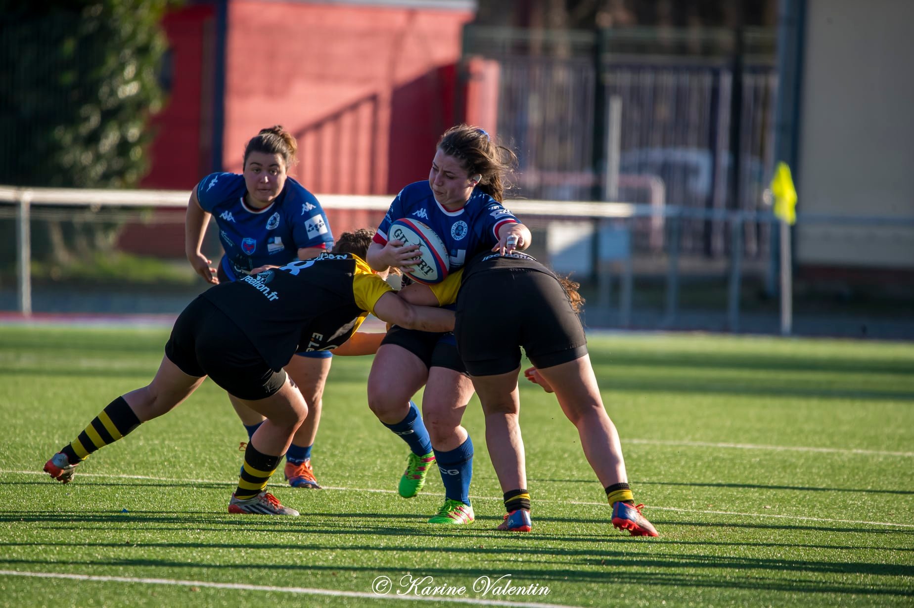  FC Grenoble Rugby - Stade Olympique de Chambéry rugby - Rugby - FC Grenoble (76-7) SOC Rugby - Féd1 (#AmazonesVsSOC2022) Photo by: Karine Valentin | Siuxy Sports 2022-02-27