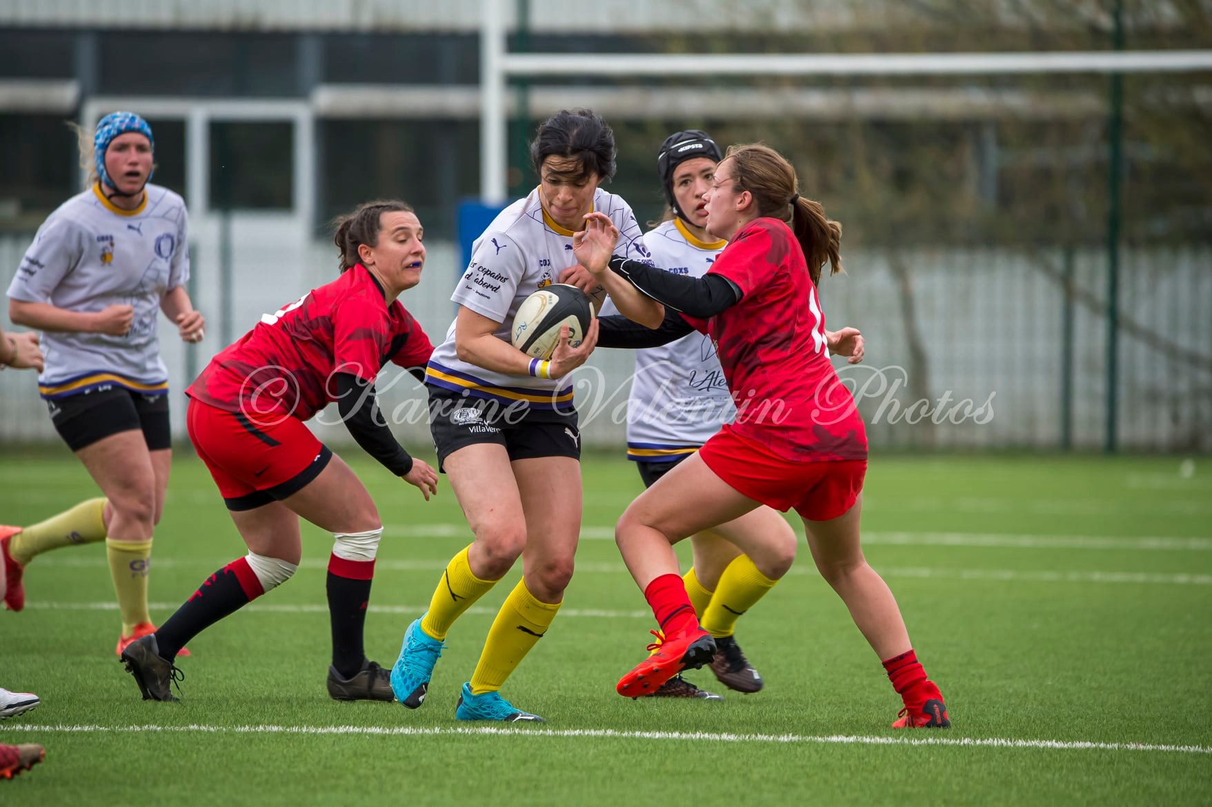  Grenoble Université Club Rugby - RC Toulonnais - Rugby - Grenoble Université Club Rugby (20) vs RC Toulonnais (7) - Rugby Fém Féd 1- 2022 (#COXSvsRCT2022) Photo by: Karine Valentin | Siuxy Sports 2022-03-20