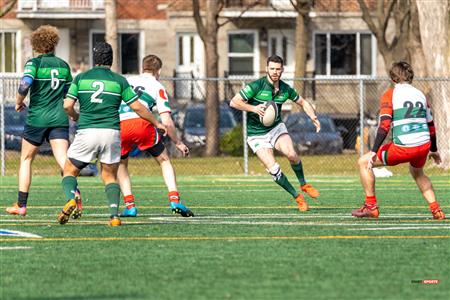 Philippe Bibeau Remedi - Rugby - RCM VS MTL IRISH RFC (MASC1) 2022-04 - REEL A - Rugby Club de Montréal - Montreal Irish RFC