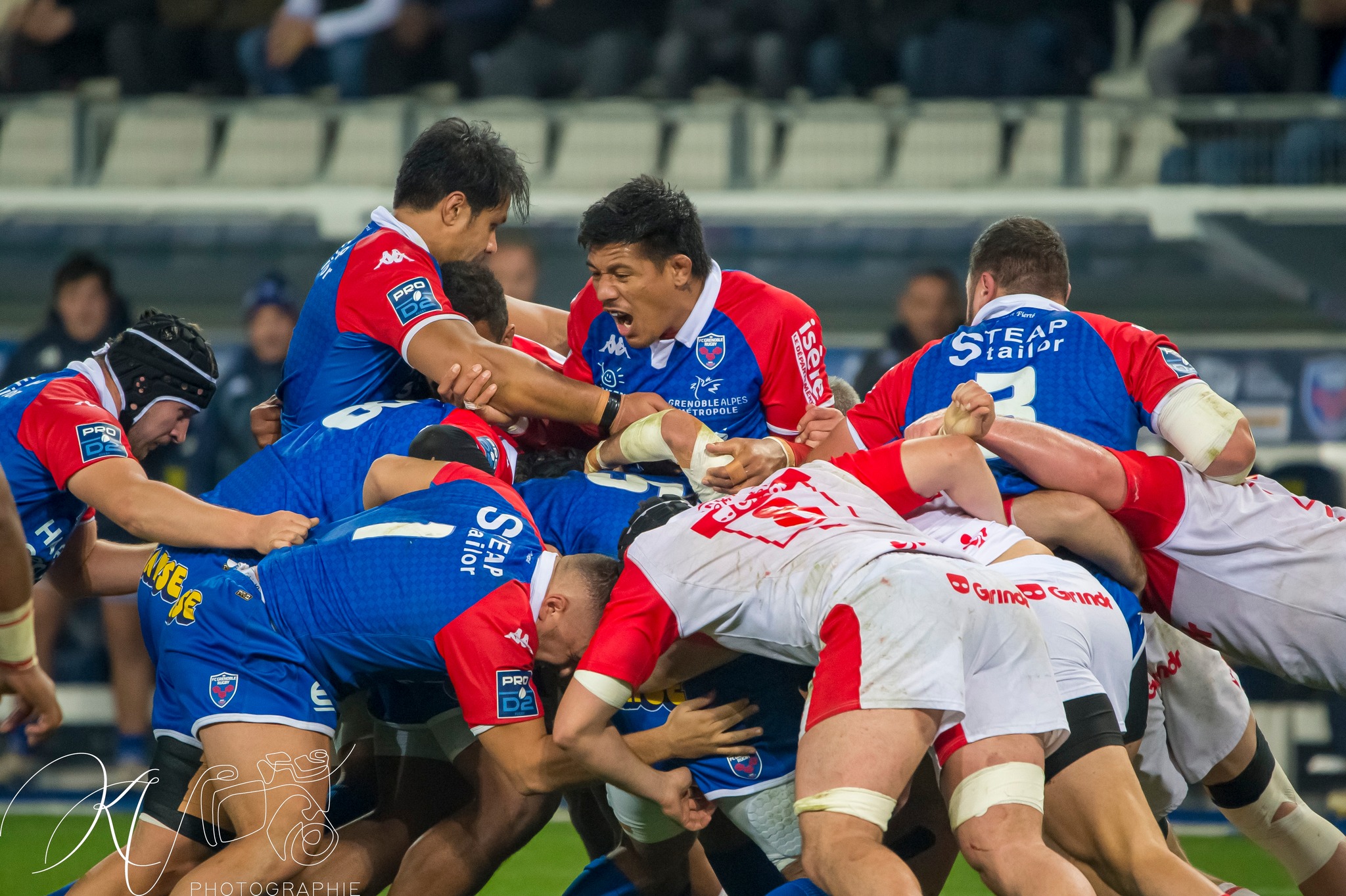  FC Grenoble Rugby - Biarritz - Rugby - FC Grenoble VS Biarritz (#FCGvBiarr2022) Photo by: Karine Valentin | Siuxy Sports 2022-12-03