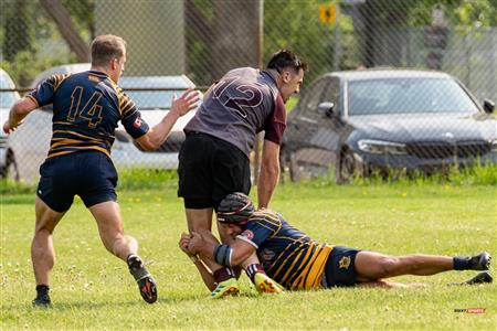 TMRRFC M1 (62) vs (3) Abénakis SH M1 - Super Ligue Rugby QC - Reel A