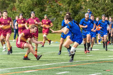 RSEQ - Rugby Masc - Concordia U. (24) vs (22) U. de Montréal - Reel A1 - 1er mi-temps