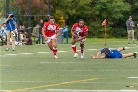 RSEQ Rugby Masc - U. de Montréal (10) vs (34) McGill - Reel A2 - 2ème mi-temps