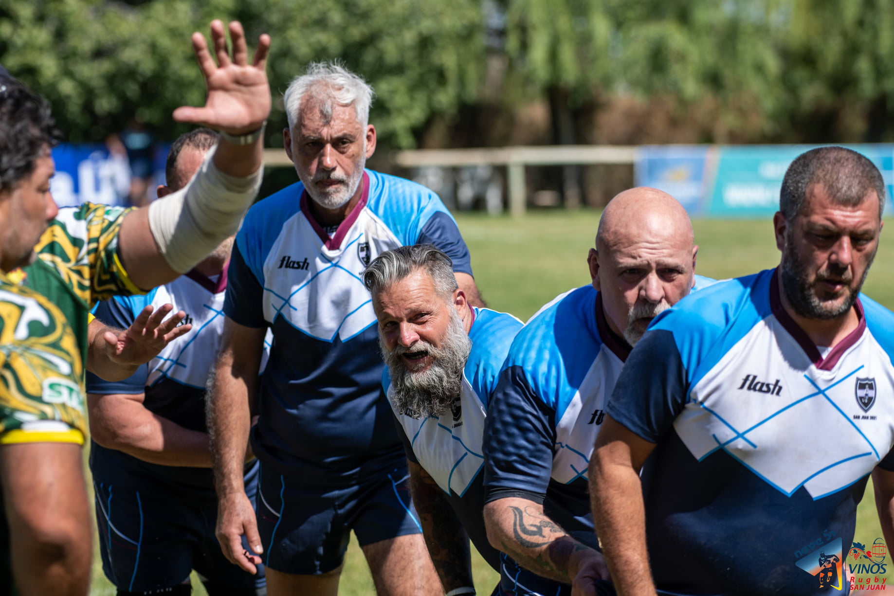 Walter MOGLIANESI - Nestor MORASSO -  VARBA - Chamigos - RugbyV - 51 Nacional de Veteranos de Rugby San Juan - VARBA vs Chamigos (#51NaVeSJ21VARBAvChamigos) Photo by: Diego van Domselaar | Siuxy Sports 2021-11-15