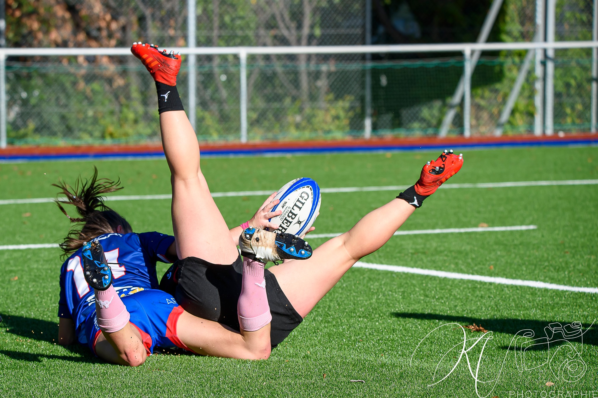  FC Grenoble Rugby - Lyon Olympique Universitaire - Rugby - Match Amical U18 - FCG Amazones vs LOU (#U18FCGLOU2022) Photo by: Karine Valentin | Siuxy Sports 2022-10-22