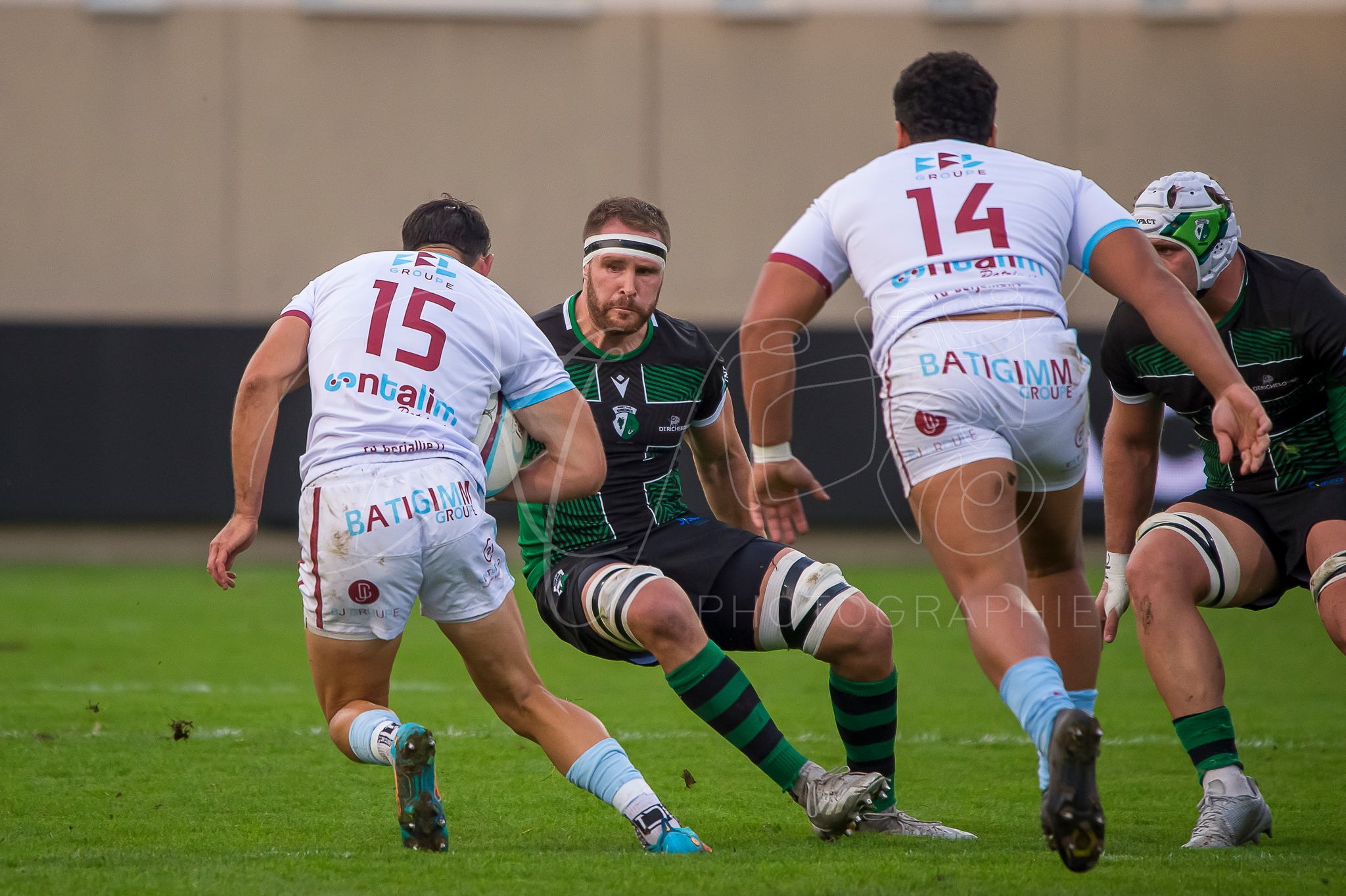  CS Bourgoin-Jallieu - RC Suresnes - Rugby - CSBJRC vs Suresnes - 2022 (#csbjrcsuresnes2022) Photo by: Karine Valentin | Siuxy Sports 2022-10-08