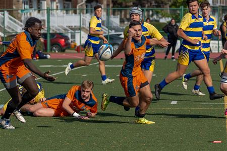RSEQ - Rugby Masc - André Laurendeau (14) vs (33) John Abbott College - Reel A