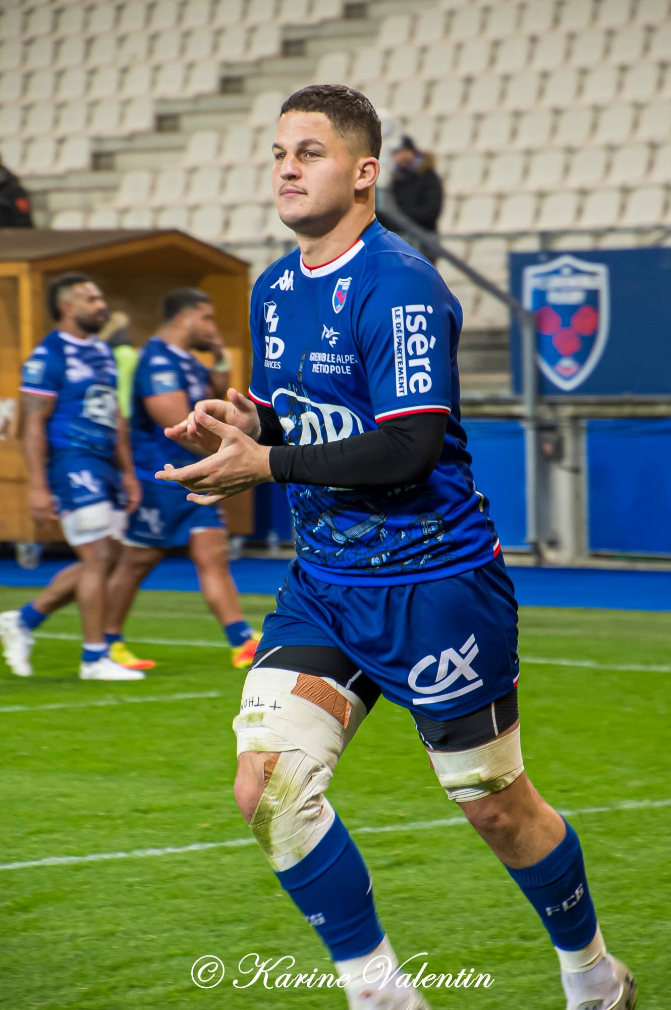 Julien RUAUD -  FC Grenoble Rugby -  - Rugby -  (#GrenobleVsNarbonne2021Nov) Photo by: Karine Valentin | Siuxy Sports 2021-11-26