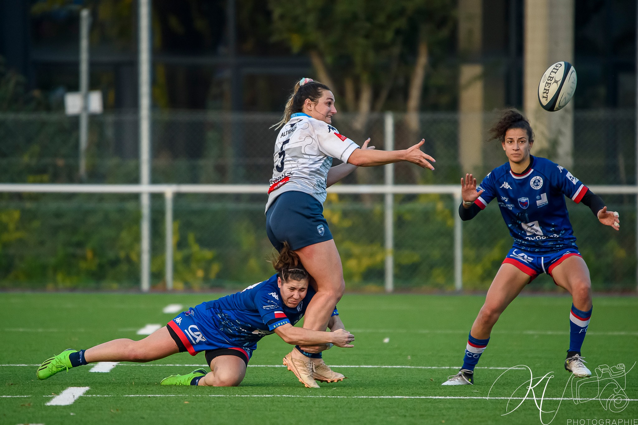  FC Grenoble Rugby - Montpellier Hérault Rugby - Rugby - Reserve FCG Amazones (33) vs (7) Montpellier HR (#FCGMHR2022) Photo by: Karine Valentin | Siuxy Sports 2022-11-13