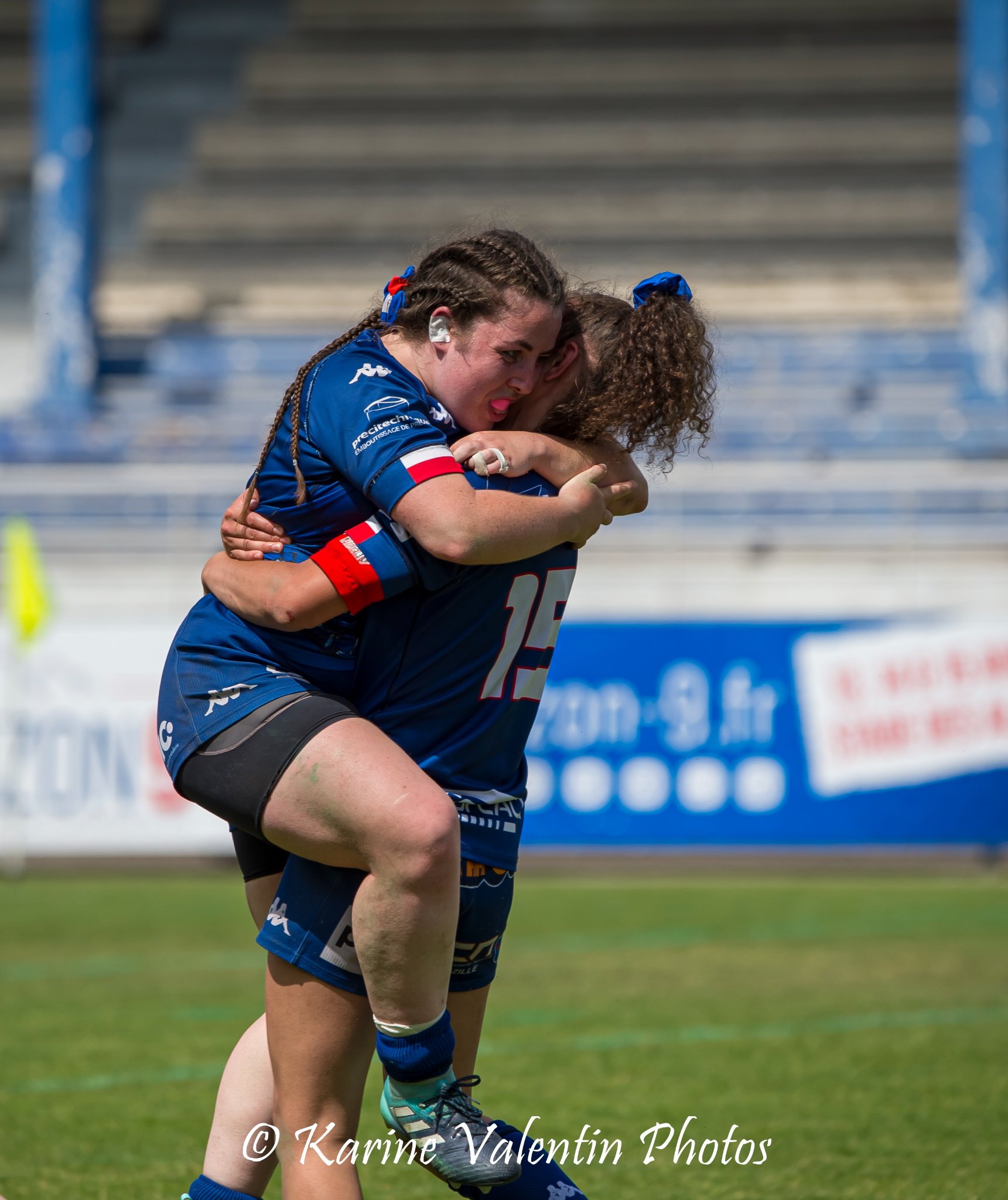  FC Grenoble Rugby - Lille Métropole Rugby Club Villeneuvois - Rugby - FCG Amazones (24) vs (19) LMRCV - 1/4 de finale Fed 1  (#AmazonesVsLMRCV2022) Photo by: Karine Valentin | Siuxy Sports 2022-05-21