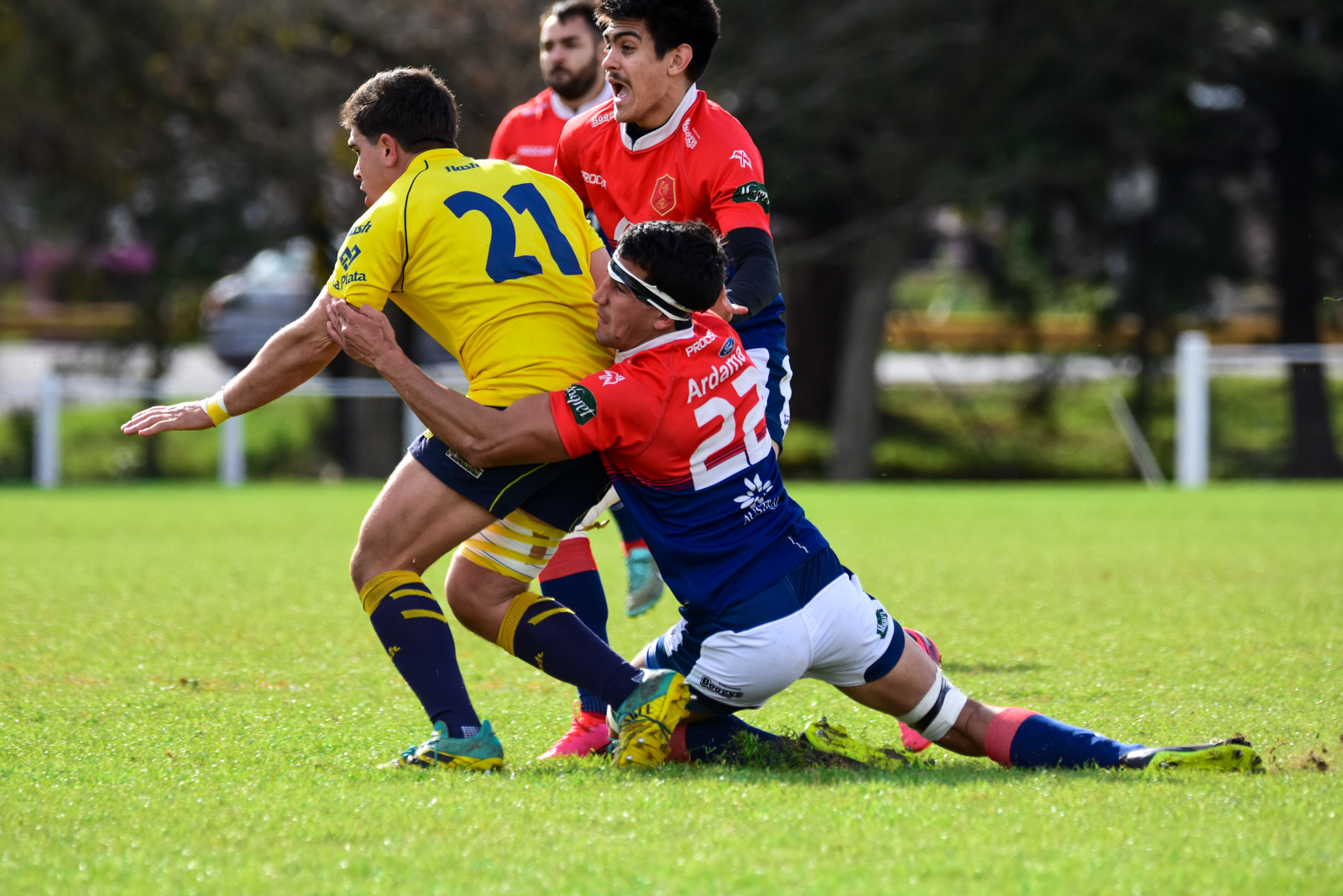  La Plata Rugby Club - Asociación Deportiva Francesa - Rugby - La Plata vs Deportiva Francesa - Primera, Inter, Prés - URBA 1raA (#LaPlataDepo2022URBA) Photo by: Ignacio Pousa | Siuxy Sports 2022-06-04