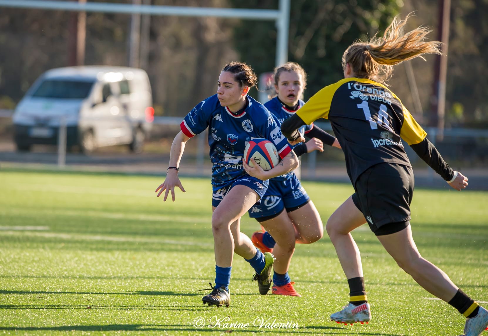 Cassandre ALLAIRE -  FC Grenoble Rugby - Stade Olympique de Chambéry rugby - Rugby - FC Grenoble (76-7) SOC Rugby - Féd1 (#AmazonesVsSOC2022) Photo by: Karine Valentin | Siuxy Sports 2022-02-27