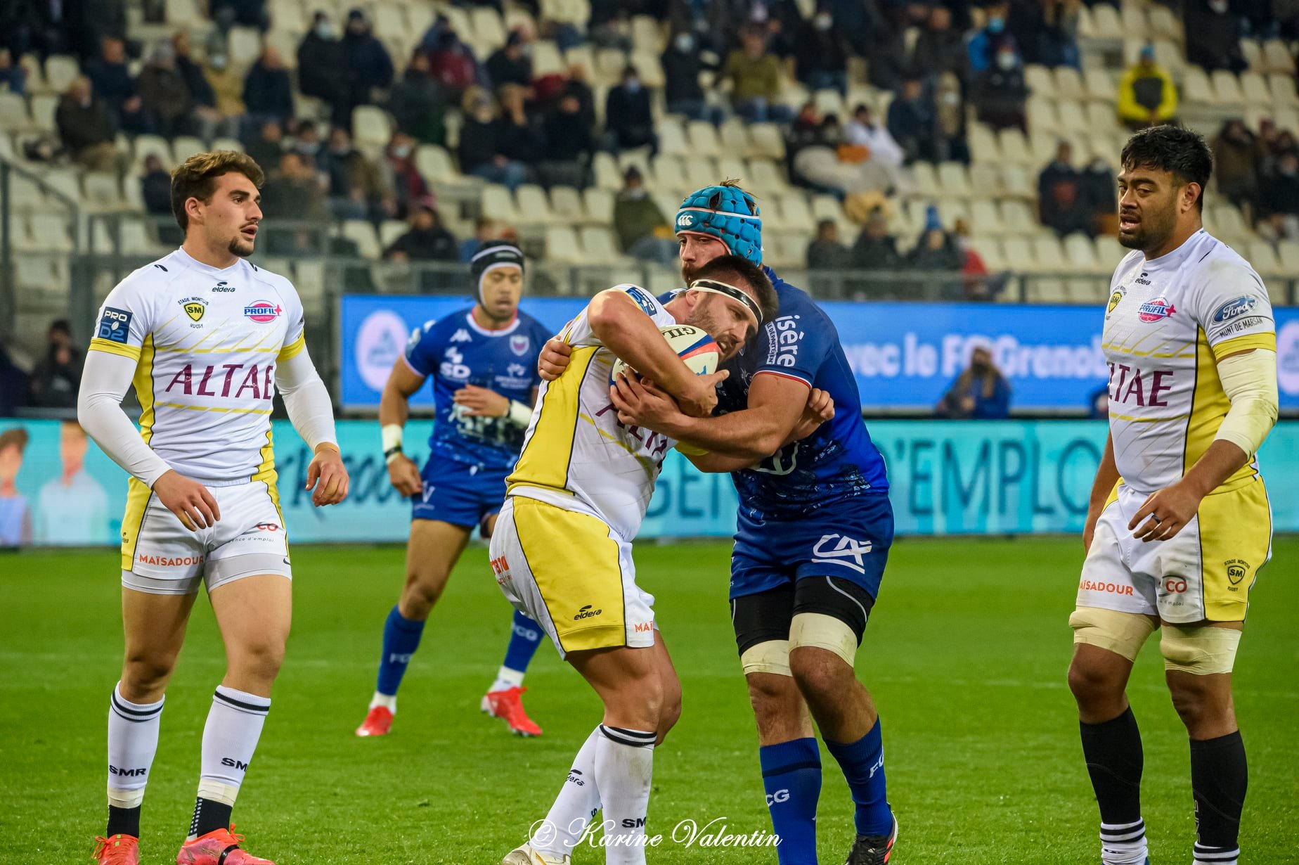  FC Grenoble Rugby - Stade Montois - Rugby -  (#GrenobleVsSMontois2021Dec) Photo by: Karine Valentin | Siuxy Sports 2021-12-09