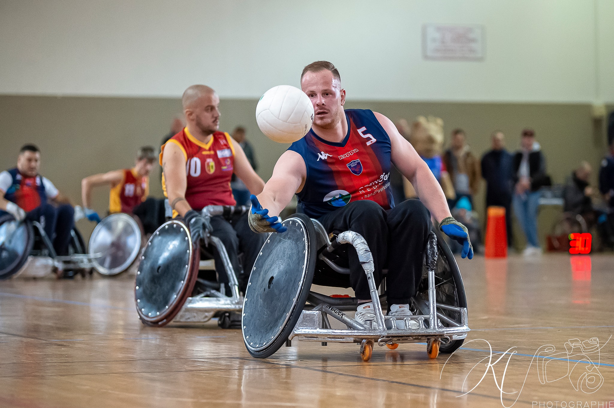  FC Grenoble Rugby -  - Wheelchair rugby - CHAMPIONNAT DE FRANCE RUGBY FAUTEUIL (#CHAMPFrRugbyFauteuil2022) Photo by: Karine Valentin | Siuxy Sports 2022-11-19