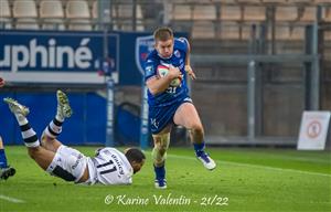 Mathis Sarragallet - Rugby - Grenoble Vs Vannes - FC Grenoble Rugby - RC Vannes