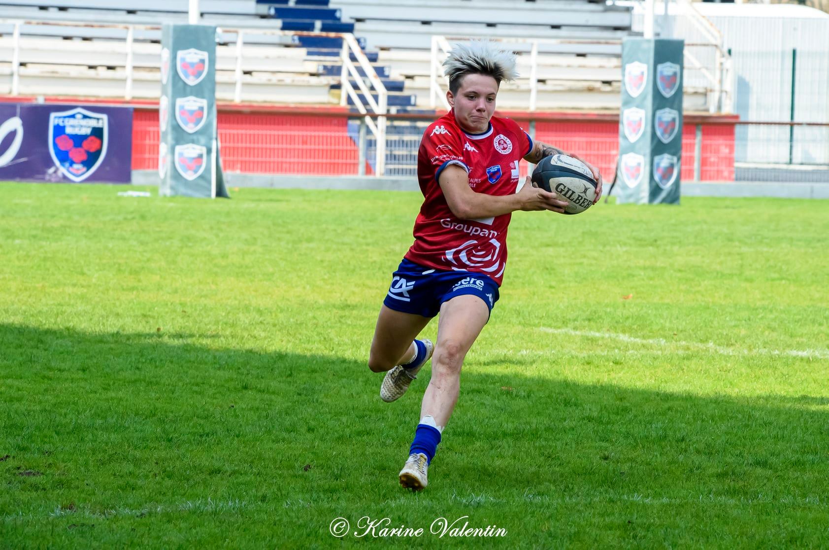 Oceane BUISSON -  FC Grenoble Rugby -  - Rugby - FC Grenoble VS Toulouse (#GrenobleVsToulouse2021sep) Photo by: Karine Valentin | Siuxy Sports 2021-09-26
