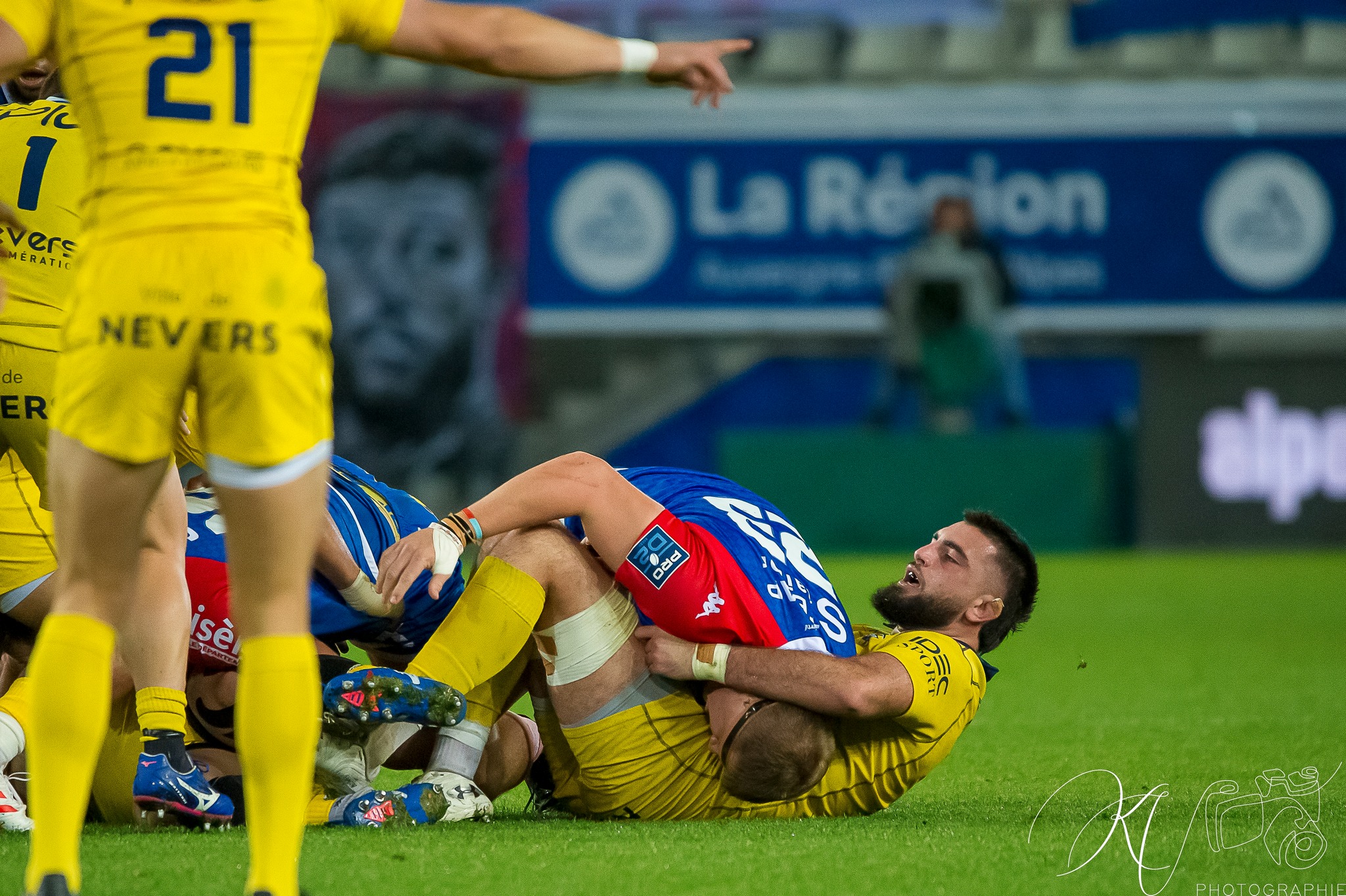  FC Grenoble Rugby - USON Nevers - Rugby - FC GRENOBLE RUGBY (19) VS USON NEVERS (18) - 2022 (#FCGvsUSONm22022) Photo by: Karine Valentin | Siuxy Sports 2022-10-27