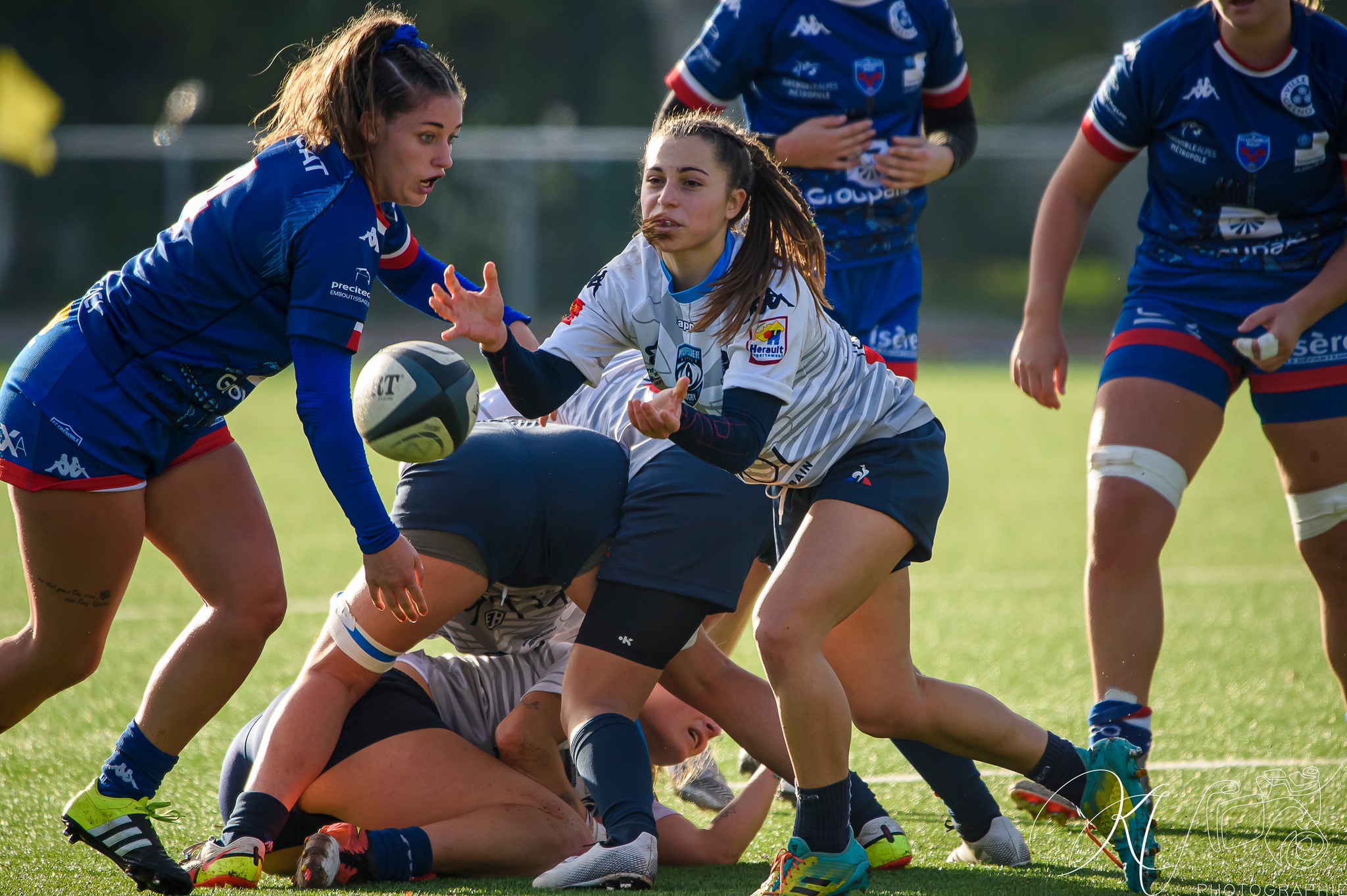  FC Grenoble Rugby - Montpellier Hérault Rugby - Rugby - Reserve FCG Amazones (33) vs (7) Montpellier HR (#FCGMHR2022) Photo by: Karine Valentin | Siuxy Sports 2022-11-13