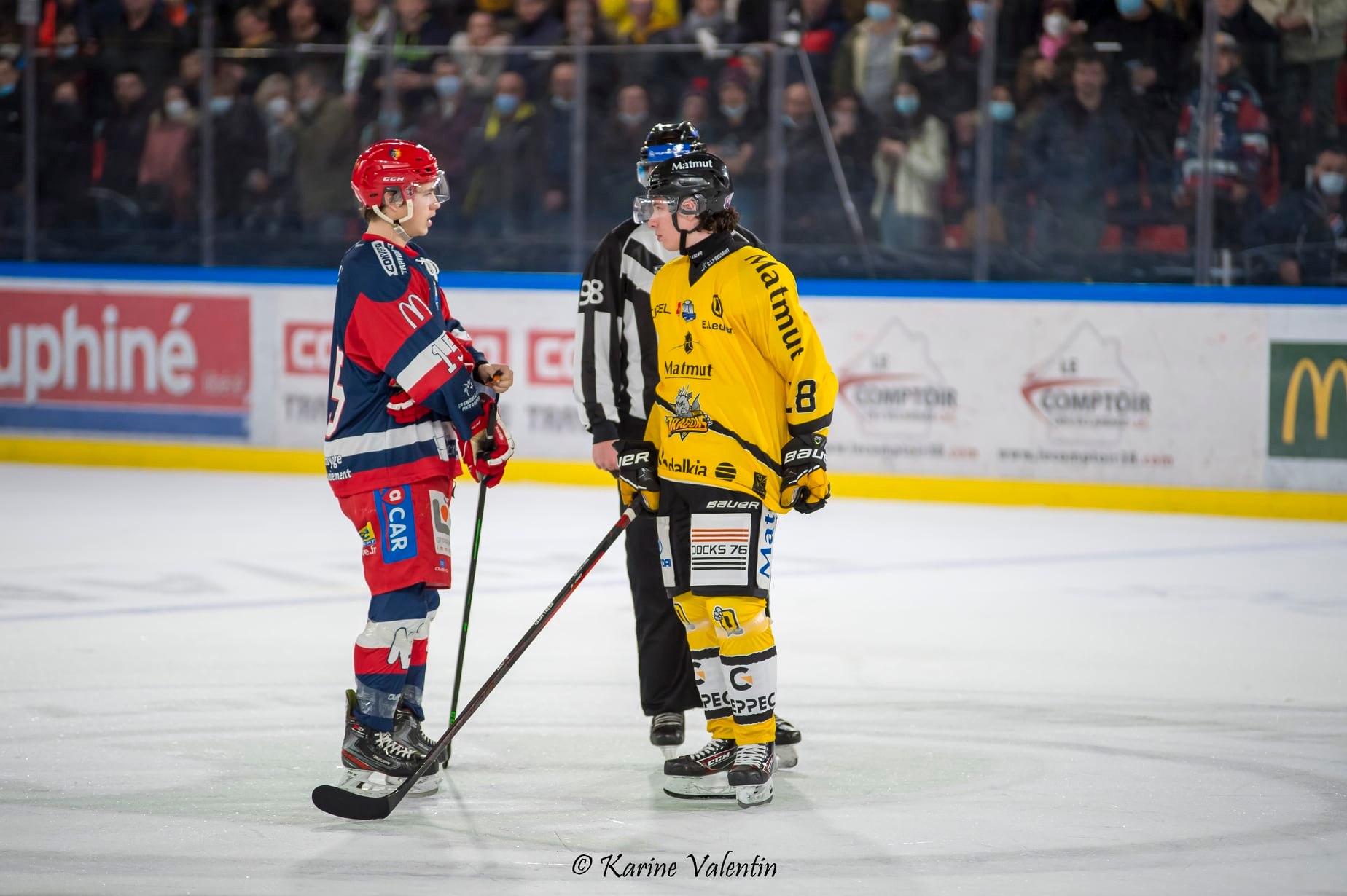  Grenoble - Rouen - Ice hockey - BDL Grenoble vs Rouen (#BDLvsDragons2022) Photo by: Karine Valentin | Siuxy Sports 2022-02-25