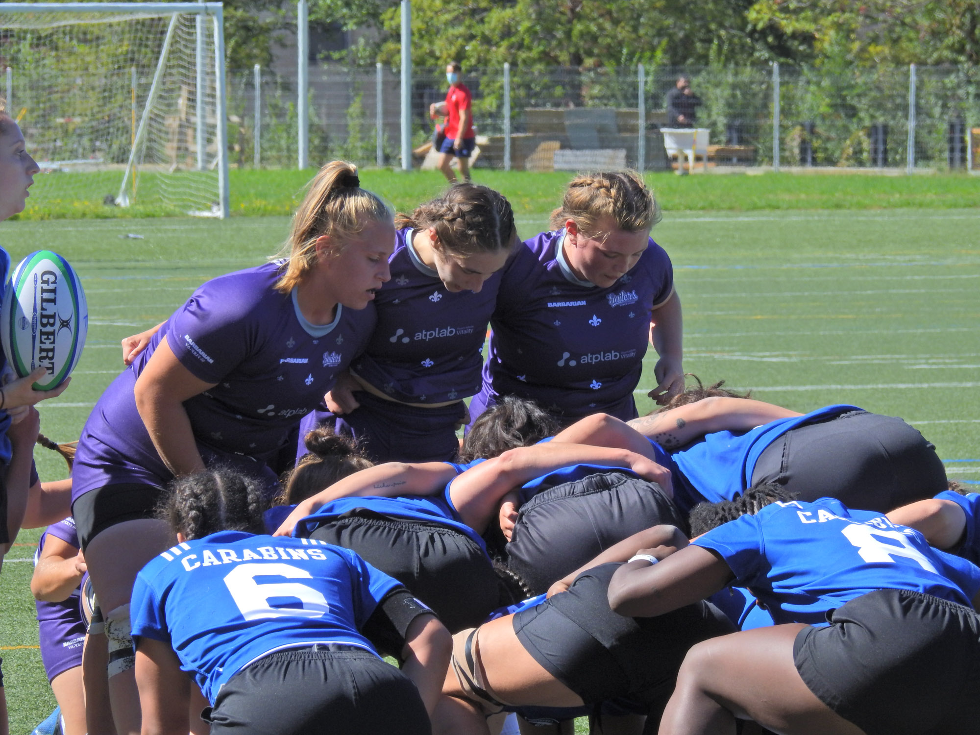 Maude LANOIE - Trish SHUFELT -  Université de Montréal - Bishop's University - Rugby -  (#UdeMvsBishopW2021) Photo by:  | Siuxy Sports 2021-09-19