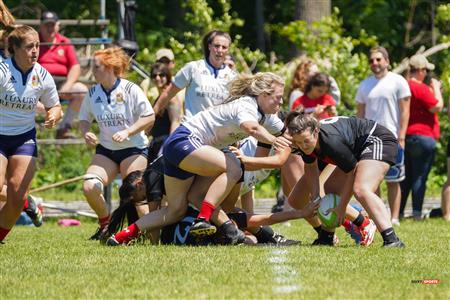 SABRFC I (33) vs. (24) Club de Rugby de Quebec - Super Ligue F - Reel A