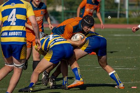 RSEQ - Rugby Masc - André Laurendeau (14) vs (33) John Abbott College - Reel A