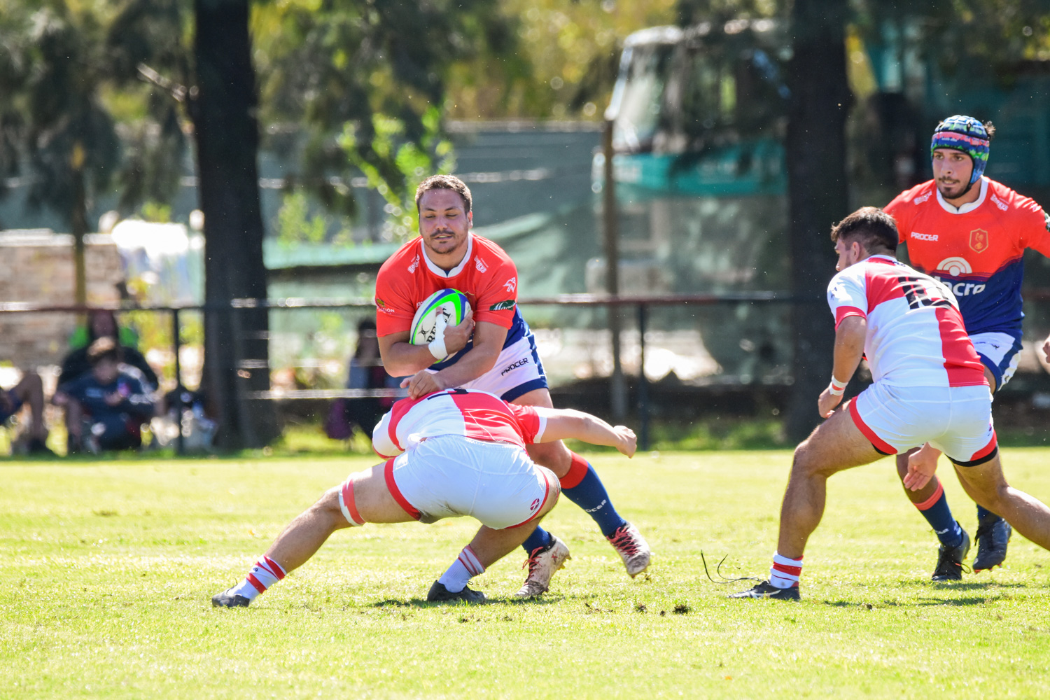 Jeremías BENNETT - Santiago FELDCHTEIN -  Asociación Deportiva Francesa - Rugby Club Los Matreros - Rugby - Deportiva Francesa (14) vs (22) Los Matreros - Intermedia - URBA 2022 (#ADFvsMatreros2022inter) Photo by: Ignacio Pousa | Siuxy Sports 2022-04-02