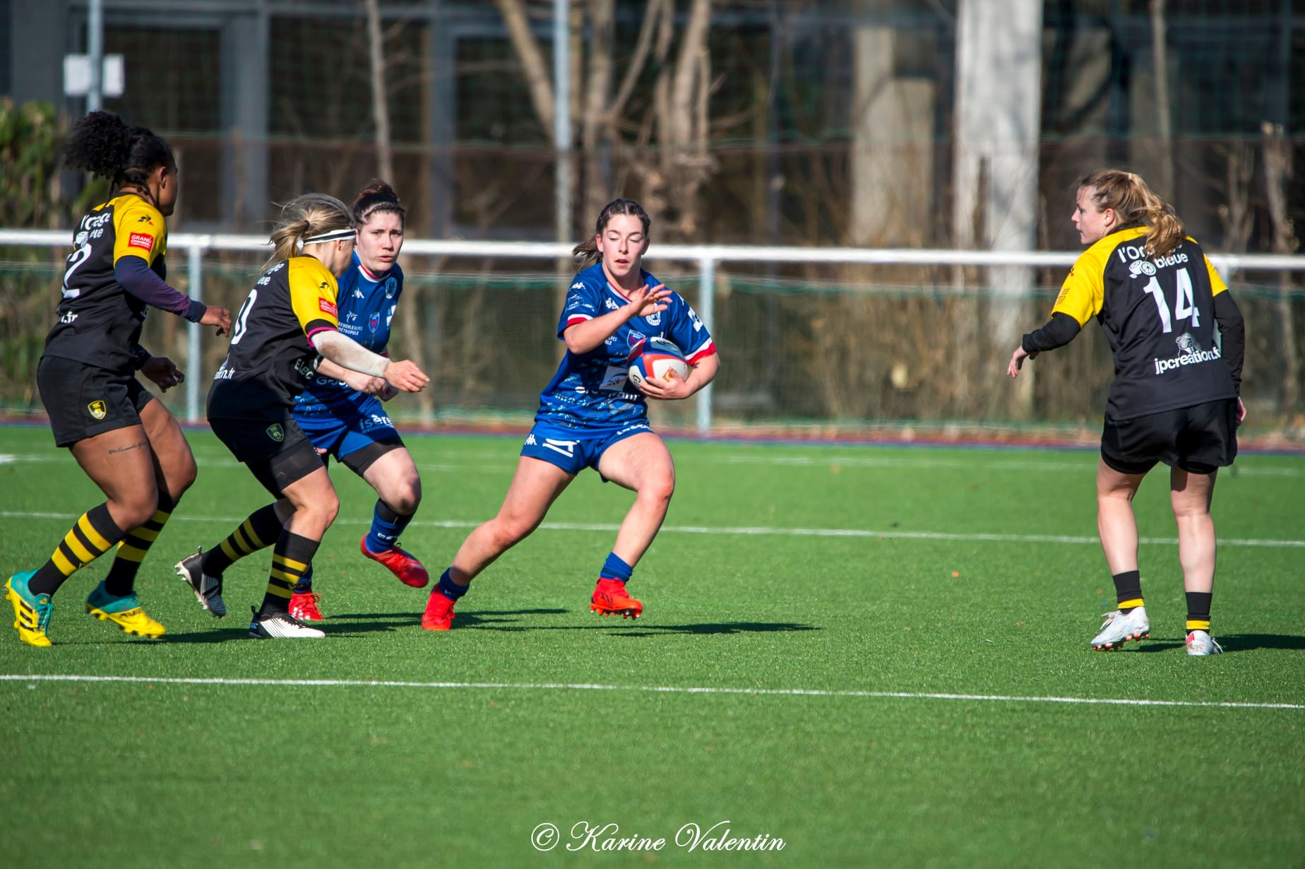 Aude CONSTANS -  FC Grenoble Rugby - Stade Olympique de Chambéry rugby - Rugby - FC Grenoble (76-7) SOC Rugby - Féd1 (#AmazonesVsSOC2022) Photo by: Karine Valentin | Siuxy Sports 2022-02-27