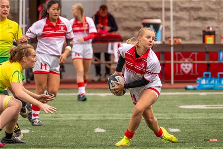 RSEQ - Rugby Fém - McGill U. (7) vs (25) Sherbrooke U. - Reel A1 - 1st half