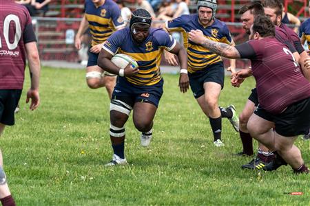 Bosco Tindame - Rugby - TMRRFC M2 (38) vs (12) Abénakis SH M2 - Super Ligue Rugby QC - Reel A - Town of Mount Royal RFC - Abénakis de Sherbrooke