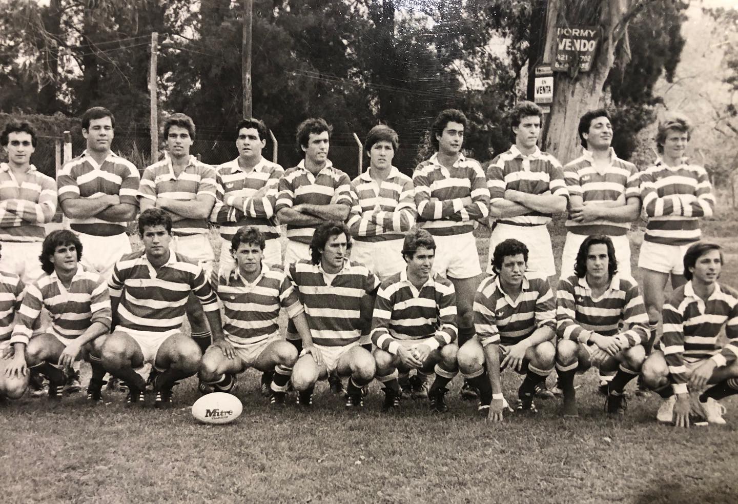 Martin CAMPBELL - Carlos CASANOVA - Fernando GARCÉS CASTIELLA - Fernando LANDIVAR - Gustavo LOMBARDI - Pablo MARINELLI -  Asociación Alumni -  - Rugby -  () Photo by:  | Siuxy Sports 1982-06-30